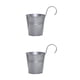 thumbnail image 1 of Monstrate Ventilación de línea fluida e hipoalergénica, decoración colgante para balcón, oficina y jardín, duradera y fácil de limpiar, Plata 2Conjunto, 1 of 6