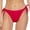 EliteGoogv#Red, variant on Women Mid Waisted Tie Side Triangle Bikini Bottom Quick Dry Breathable Bathing Suit Bottom For Beach Pool Summer Water Activities,Red,M