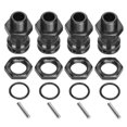 thumbnail image 2 of RC Car Wheel Extension Adapter,4pcs Aluminum Alloy 17mm Hex 23mm Wheel Extension Adapter for 1/8 RC Car Model, 2 of 8