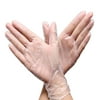 Kapmore 100PCS Rubber Gloves Non-slip Powder-free Disposable Gloves Food Handling Gloves