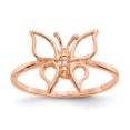 thumbnail image 1 of 14k Rose Gold Butterfly Ring, 1 of 7