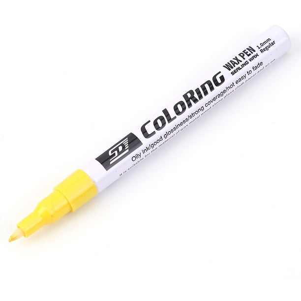 Pluma De Marca De Sello De Cera Bolígrafo de color, marcador de sello de cera para sellar sobres DIY, lápiz para Metal, cerámica, caucho Likrtyny Libre de BPA