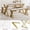 Marble panel + gold tube, variant on Dining Table Set for 4 with 2 Benches, Space-Saving Kitchen Table Set for Dining Room, Apartment or Small Space, Sturdy Metal Frame and Wood Top