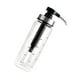 thumbnail image 2 of Botella de sellado de vidrio de acero inoxidable Dispensador de miel para cocina Contenedor de mermelada a prueba de fugas Vinagrera (Negro, 300 ml), 2 of 4