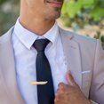 thumbnail image 4 of OULII 2Pcs Elegant Clips for Men Durable Metal Secure Hold Tie Clip for Formal Settings, 4 of 8