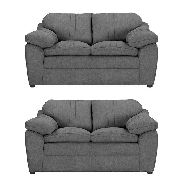 Sala 2-2 TRINITY Aston ( 2 piezas Love Seat ) Gris Noche Para Sala