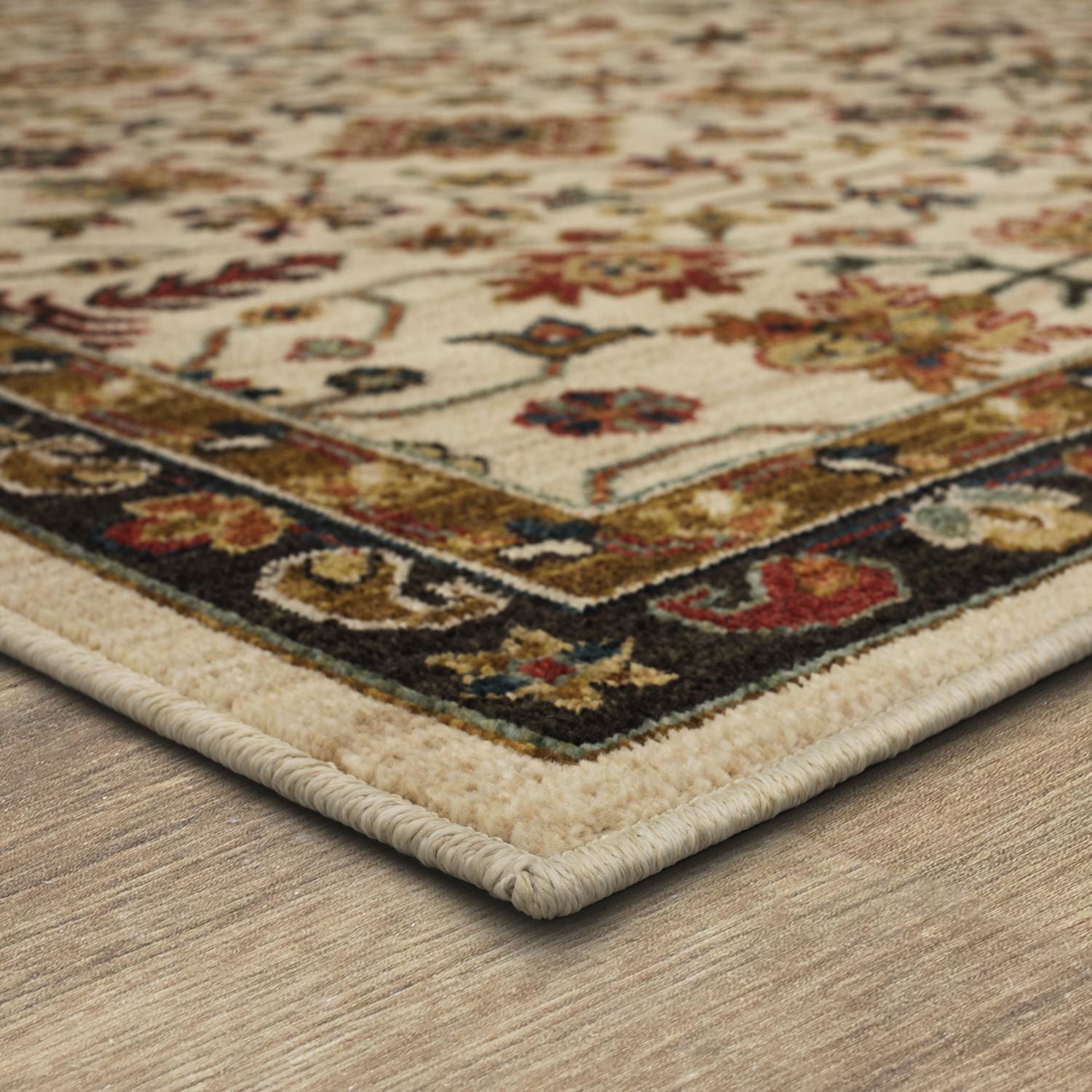 Mohawk Home Monaveen Cream Woven Polyester Area Rug