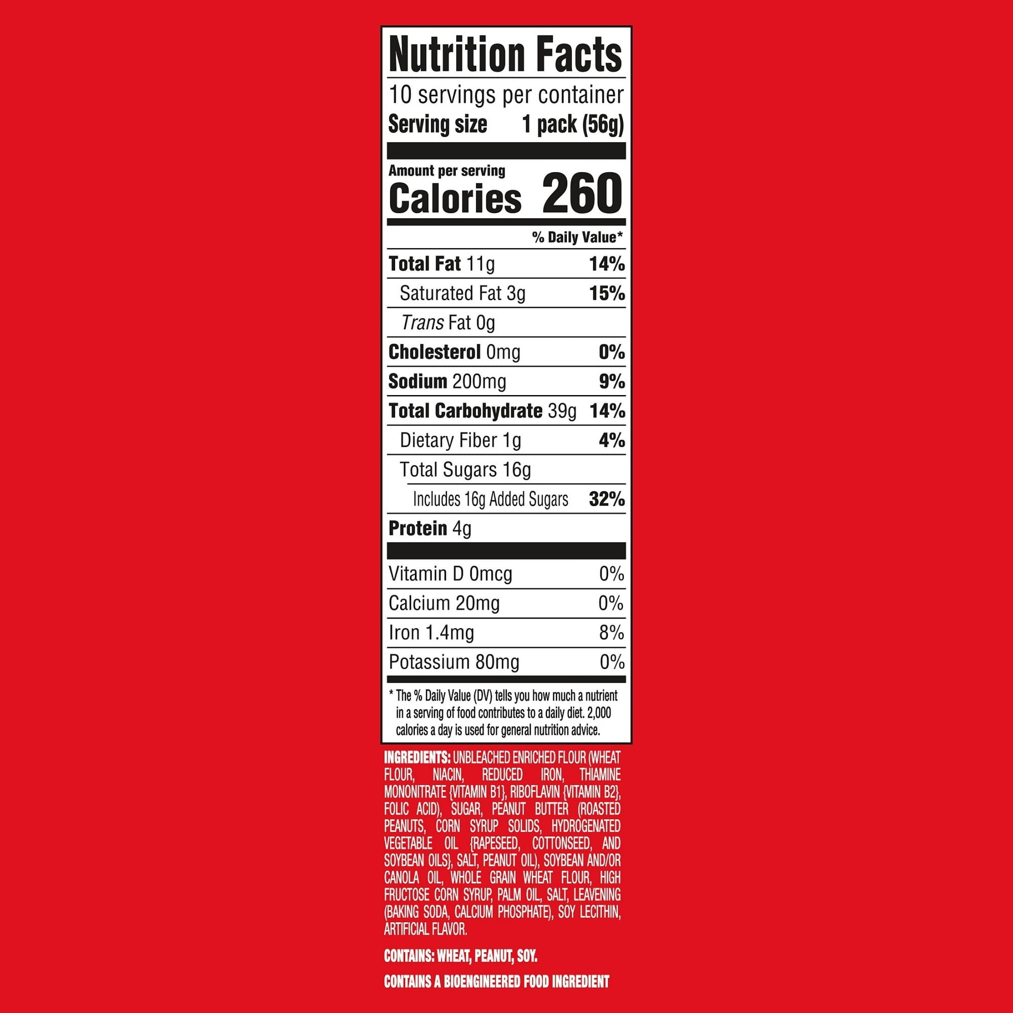NUTTER BUTTER Peanut Butter Sandwich Cookies, 10 Snack Packs (4 Cookies Per Pack)- Pack of 3