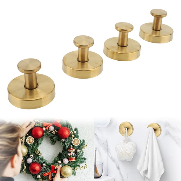 Ganchos De Taza De Succión De 4 Piezas, Ganchos De Succión De Toallas De Ducha Extraíbles, Perchas De Toallas Resistentes Al Agua De Acero Inoxidable Para , Cocina,