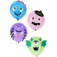 thumbnail image 2 of Smiffys Monster Halloween Balloons (Pack of 8), 2 of 2