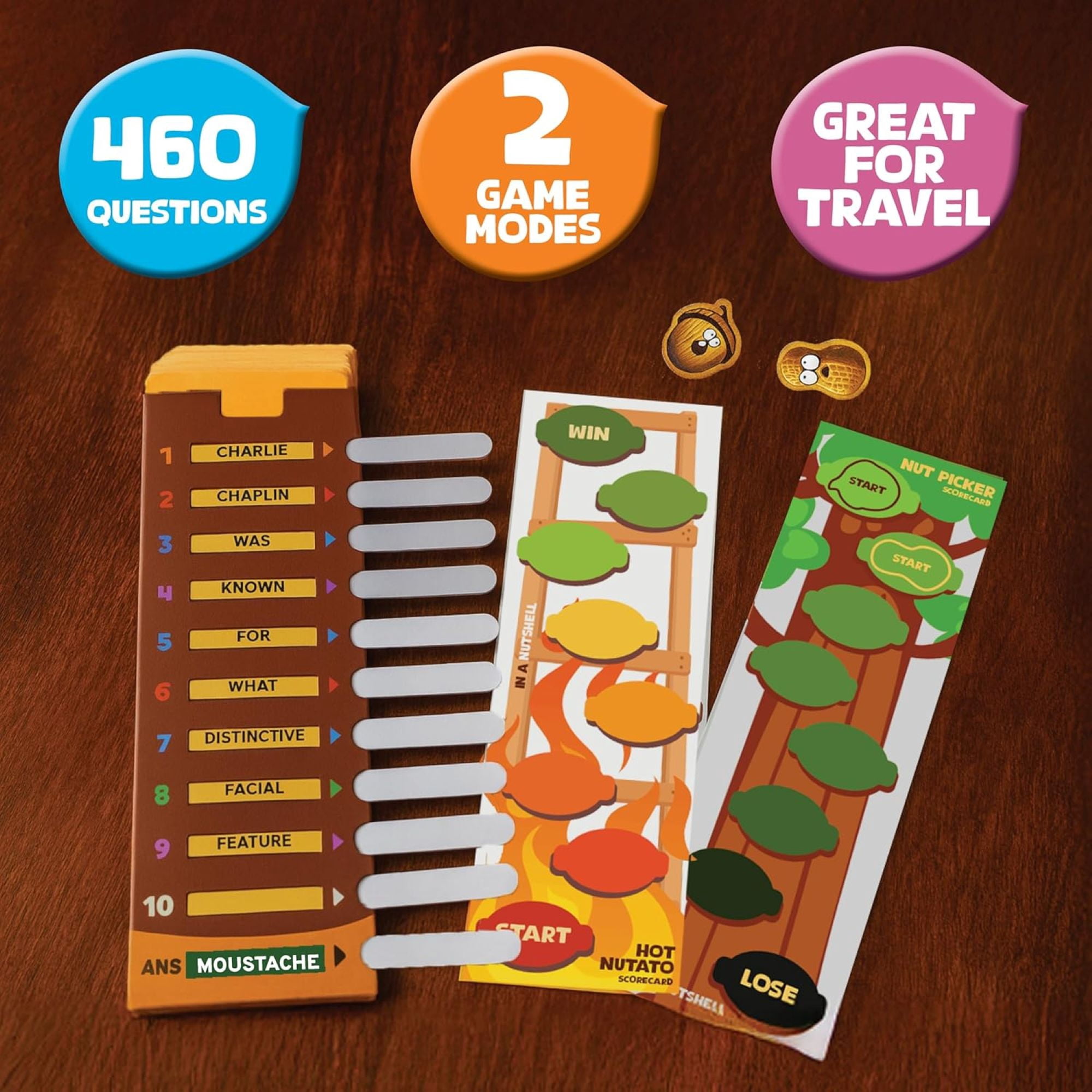 In a Nutshell Family Party Game for Ages 10+, from Asmodee