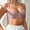 Pink, variant on Women's One Fab Fit Modern Demi Underwire T-Shirt Bra White 70B