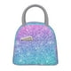 thumbnail image 1 of Disketp Multicolor Glitter Bolsa Térmica para Almuerzo, Lonchera con Abertura Amplia y Gran Capacidad, Organizador Reutilizable para Mujeres, Hombres y Adultos, 1 of 6