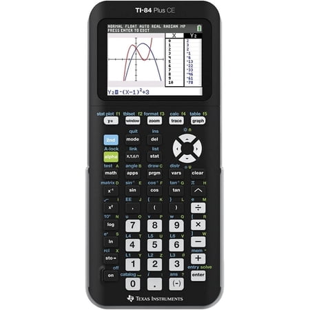 Restored 84 Plus Ce Color Graphing Calculator, Black (Refurbished)
