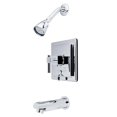 thumbnail image 1 of Kingston Brass KB86510QL Tub & Shower Faucet Metal Handle, Chrome, 1 of 2