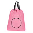 thumbnail image 4 of Bolsa de lavandería de viaje, bolsa para ropa sucia, resistente a desgarros, eficiente y de alta resistencia con cordón para viajes, hogar y maleta. rosa, 4 of 8