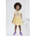 thumbnail image 2 of Disney Princess Belle French Terry Tulle Dress Toddler to Big Kid, 2 of 5