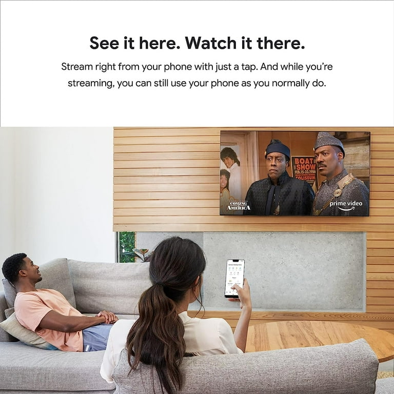 Google Chromecast Media Player with HDMI Cable - Walmart.com Google Chromecast Media Player with HDMI Cable - Walmart.com