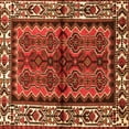 thumbnail image 1 of Ahgly Company Indoor Square Persian Orange Traditional Area Rugs, 4' Square, 1 of 1