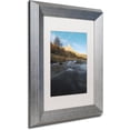 thumbnail image 2 of Trademark Fine Art 'Dream About Landscape' Canvas Art by Mathieu Rivrin, White Matte, Silver Frame, 2 of 4