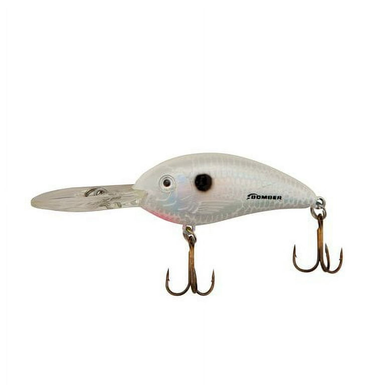 BOMBER FAT FREE SHAD JR - COLOR PEARL WHITE