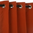 thumbnail image 2 of Sunbrella Canvas Glacier Outdoor Curtain with Nickel Plated Grommets 50 in. x 84 in., 2 of 6