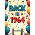 thumbnail image 4 of LUUFILx 1960s Backdrop Banner Retro Party Decorations Vintage Background Photo Booth Props Reunion Decor Music Themed Event Supplies Celebration, 4 of 8