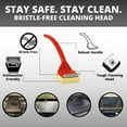 thumbnail image 3 of Bristle-Free Griddle Brush – Heavy-Duty Cleaner for Flat Tops & BBQ Griddles, Heat Resistant & Safe for Nonstick Surfaces, 3 of 5
