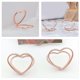 thumbnail image 2 of 25 soportes de metal con forma de corazón para notas, clips de fotos de escritorio para bodas, fiestas y oficina, bonitos soportes para tarjetas de fotos, 2 of 8