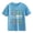 Light Blue, variant on CPNG Kids' 100th Day of School Celebration T-Shirt - Colorful Crayon Design with "Happy 100th Day of School" Graphic, Commemorate 100 Days of Learning Milestone