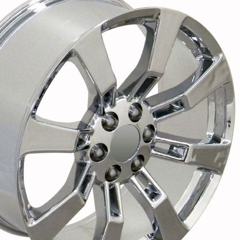 OE Wheels 20 Inch | Fits Chevy Silverado, Tahoe, GMC Sierra, Yukon,  Cadillac Escalade | CV82 Chrome 22x9 Rims Hollander 5409 & Ironman iMove  Gen2