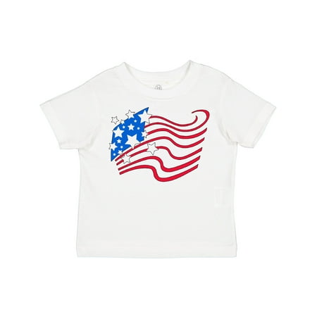 

Inktastic Stylized American Flag Fourth of July Gift Toddler Boy or Toddler Girl T-Shirt