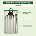 EcoTools Start the Day Beautifully Kit Makeup Brush Set with Storage