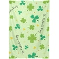 thumbnail image 2 of GZHJMY St. Patrick's Day Clover Tablecloth, Rectangle Waterproof Washable Polyester Table Cover for Picnic Dinner Holiday Party Decor, 60 x 108 Inch, 2 of 7