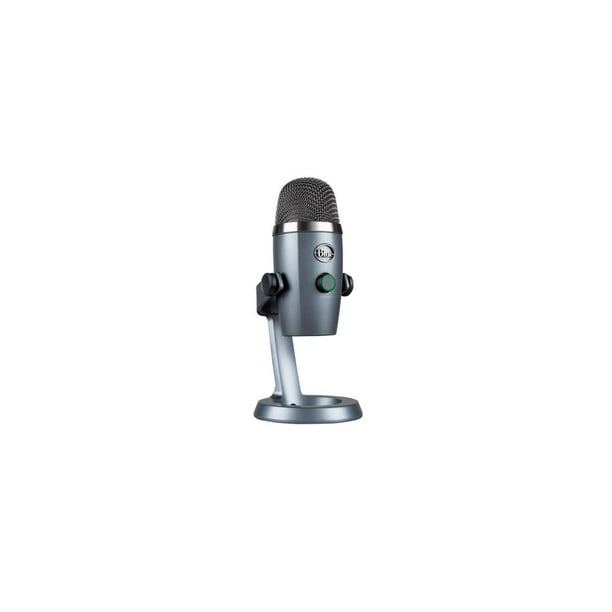 Blue Yeti Nano Professional Condenser Usb Microphone With Multiple Pickup Patterns No Latency Monitoring For Recording And Streaming On Pc Mac Shadow Gray Walmart Com Walmart Com