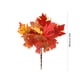 thumbnail image 3 of Hojas de arce artificiales CLLC para decoración de otoño, tallos, hojas de seda, ramo de otoño para interiores y exteriores, hogar, cocina, arreglos florales de otoño, decoración para exteriores e in, 3 of 8