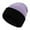 Purple, variant on PureCasa Beanie Hat for Women Men Outdoor Warm Winter Long Cuff Knit Color Block Winter Beanie Skull Cap for Men & Women