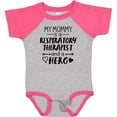 thumbnail image 3 of Inktastic My Mommy is a Respiratory Therapist and a Hero Boys or Girls Baby Bodysuit, 3 of 5