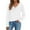 White, variant on GJSYRH Women's V Neck T Shirts for Women Lace Long Sleeve Cute Tops Fall Winter Dressy Business Casual Blouses Trendy Basic Tees