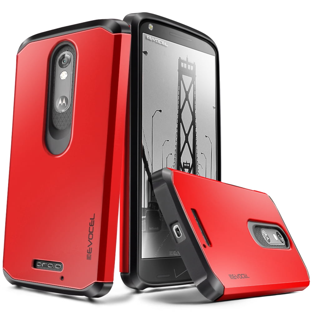 DROID Turbo 2 Case, Evocel [Lightweight] [Slim Profile] [Dual Layer