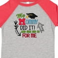 thumbnail image 4 of Inktastic My Mommy Did It and She Did It for Me with Graduation Cap Boys Toddler T-Shirt, 4 of 5