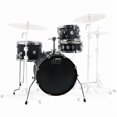 thumbnail image 1 of DW Design Series Mini-Pro Pack Coque 4 Pcs - 18/13sd/13 Pieds/10, Satin Noir, 1 of 4