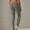 Gray, variant on Lilgiuy Women's Color Hip-lifting Sports Fitness Running High-waist Yoga Pants for Travel Vacation Holiday