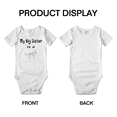thumbnail image 3 of My Big Sister Is A Canaan Dog Funny Baby Clothing Bodysuits Boy Girl Unisex, 3 of 5