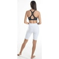 thumbnail image 4 of LMB Biker Shorts for Women Extra Soft Fabric - (XS - S) White, 4 of 6