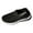 Black, variant on CAIXAI Orthopedic Dress Shoes for Women Adjustable Upper Women's Sneakers Comfortable Slip on Women Walking Shoes Mesh Knitted Woven Mary Jane Shoes Women Hands-Free Foam Shoes