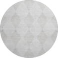 thumbnail image 2 of Addison Rugs Mayfield Washable Transitional Geometric Ivory Round Rug, 8' x 8', 2 of 5