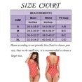 thumbnail image 3 of SAYFUT Women's One Pieces Swimsuit Flounce Polka Dot Printed Bathing Suits Padded Push Up Bikini Beachwear, 3 of 7