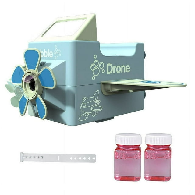 Bubble Machine Bubble Machine Fun Hand Coordination Plastic Children Electric Cartoon Airplane Wrist Bubble Machine for Outdoor