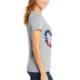 thumbnail image 6 of Hanes Women's Short-Sleeve V-Neck Graphic T-Shirt, 6 of 6